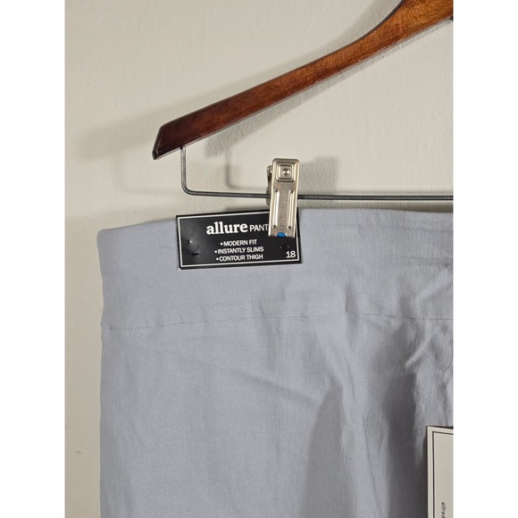 NWT Alfred Dunner Allure Pants Modern‎ Fit Instantly Slims Contour Thigh 18 - Picture 5 of 5